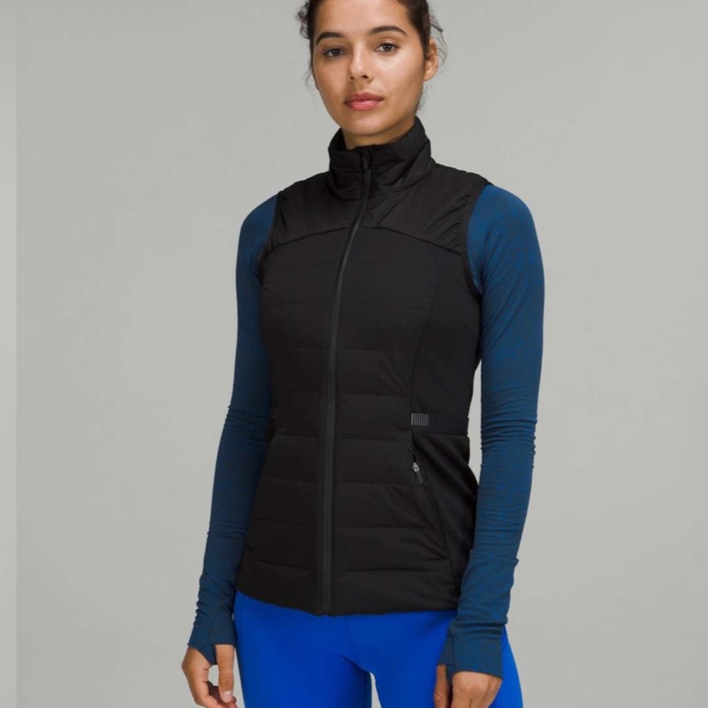 NWOT {Lululemon} Down for It All Vest Black - 8